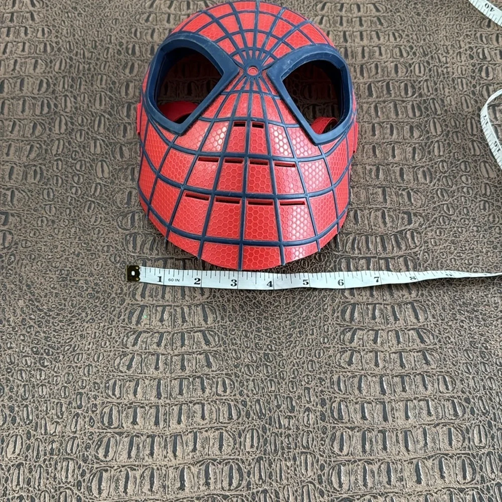 Spider-Man Red Blue Kids Half Face Costume Mask with Elastic Strap